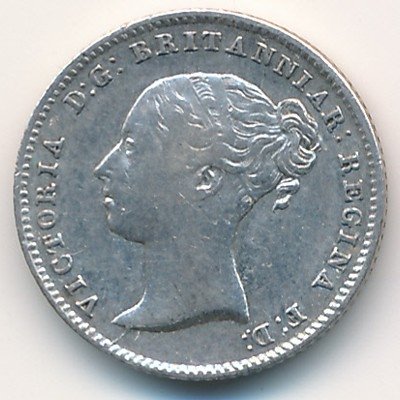 Великобритания 4 пенса 1838 год