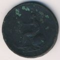 Великобритания 1/2 пенни 1799 год