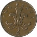 Великобритания 2 пенса 2000 год