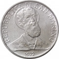 Сан-Марино 2 лиры 1972 год - Святой Марин