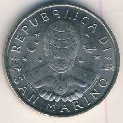 Сан-Марино 100 лир 1996 год