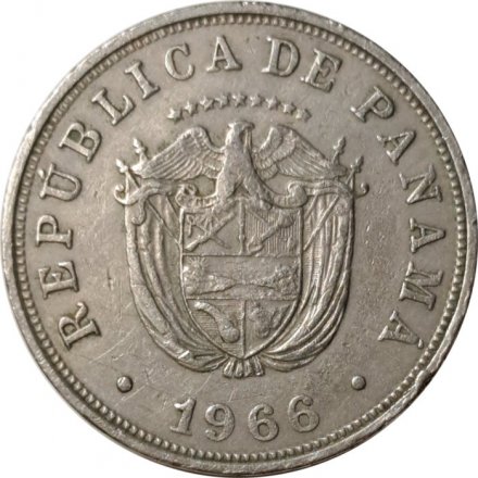 Панама 5 сентесимо 1966 год
