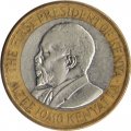 Кения 10 шиллингов 2010 год - Джомо Кениата - VF