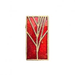 Значок Япония. Дерево. Экология. 1964 год