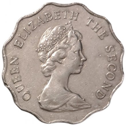 Гонконг 2 доллара 1975 год