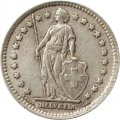 Швейцария 1 франк 1944 год