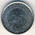 Суринам 25 центов 1979 год