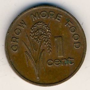 Фиджи 1 цент 1978 год