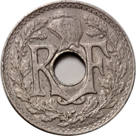 Франция 5 сантимов 1918 год
