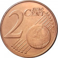Бельгия 2 евроцента 2004 год - Король Альберт II