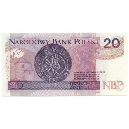 Польша 20 злотых 2016 год - Король Болеслав Храбрый UNC