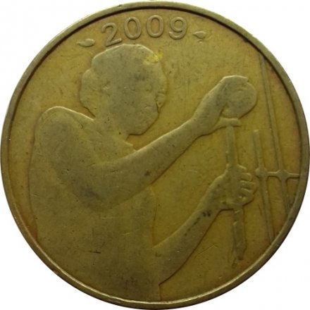 Западная Африка 25 франков 2009 год - Лаборант