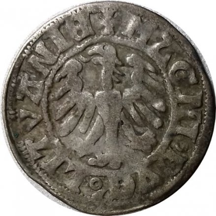 Великое Княжество Литовское (Литва) 1/2 гроша - полугрош 1492-1506 год - VF