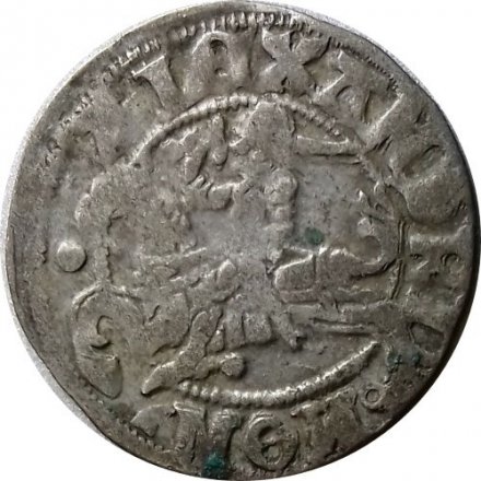 Великое Княжество Литовское (Литва) 1/2 гроша - полугрош 1492-1506 год - VF