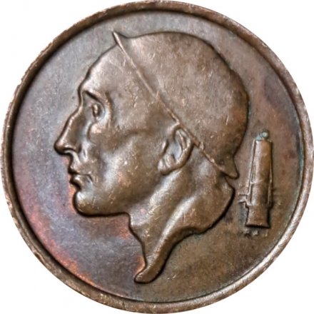 Бельгия 50 сантимов 1977 год BELGIQUE