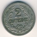 Уругвай 2 сентесимо 1936 год