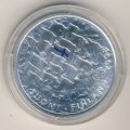 Финляндия 10 евро 2008 год - 90 лет флагу Финляндии (BU)