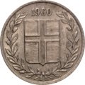 Исландия 10 эйре 1960 год