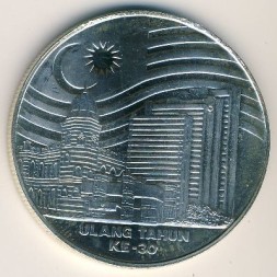 Малайзия 30 ринггитов 1989 год