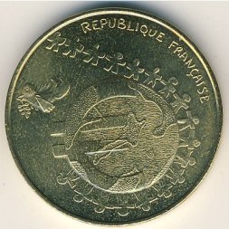 Франция 1/4 евро 2002 год