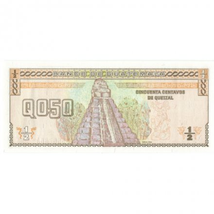 Гватемала 1/2 кетсаль 1998 год - UNC