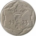 Данциг 10 пфеннигов 1923 год