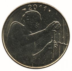 Западная Африка 25 франков 2011 год - Лаборантка