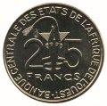 Западная Африка 25 франков 2011 год - Лаборантка