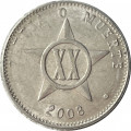 Куба 20 сентаво 2008 год