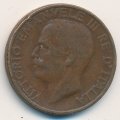 Италия 10 чентезимо 1937 год