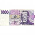 Чехия 1000 крон 1993 год - Франтишек Палацкий - VF+
