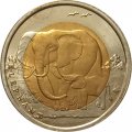 Турция 1 лира 2009 год - Слон