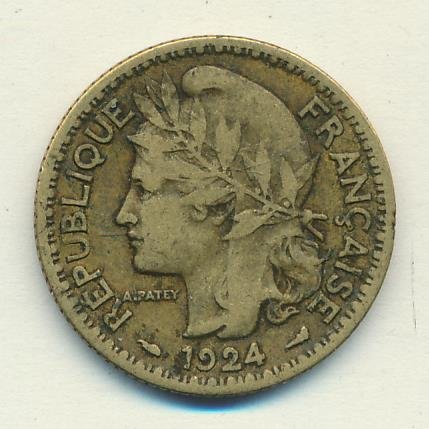 Того 1 франк 1924 год