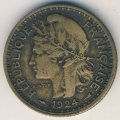 Того 1 франк 1924 год