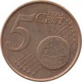 Нидерланды 5 евроцентов 2014 год