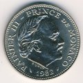 Монако 5 франков 1982 год