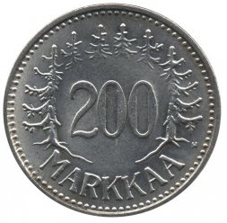 Финляндия 200 марок 1956 год