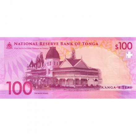 Тонга 100 паанга 2023 (2024) год - UNC