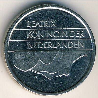 Нидерланды 25 центов 1996 год