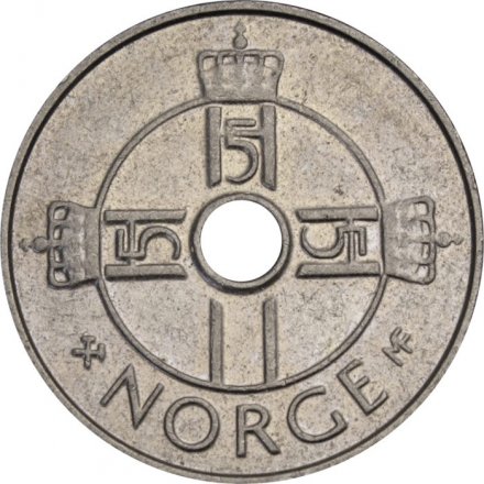 Норвегия 1 крона 2005 год