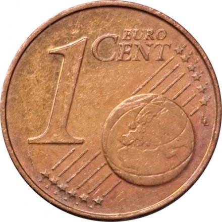 Австрия 1 евроцент 2006 год