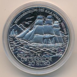 Австрия 20 евро 2004 год