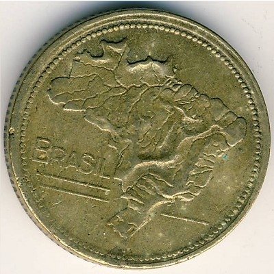 Бразилия 1 крузейро 1950 год