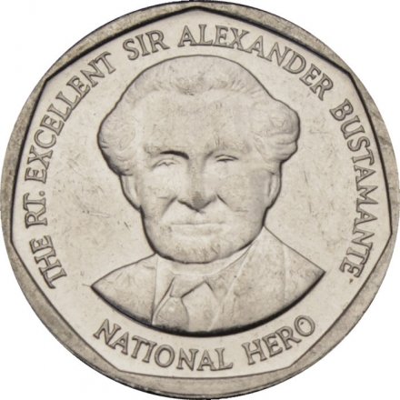 Ямайка 1 доллар 2015 год - Александр Бустаманте