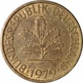 ФРГ 10 пфеннигов 1979 год - G