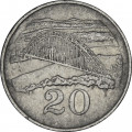 Зимбабве 20 центов 1997 год