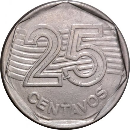 Бразилия 25 сентаво 1994 год
