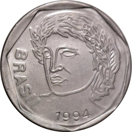 Бразилия 25 сентаво 1994 год
