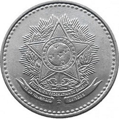Бразилия 5 крузадо 1988 год 