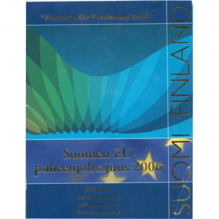 Финляндия 5 евро 2006 год - Председательство Финляндии в ЕС (в буклете)